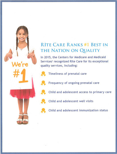 The centerpiece at the Rhode Island KIDS COUNT celebration of children's health in Rhode Island focused on the number-one national ranking of RIte Care in quality measures.